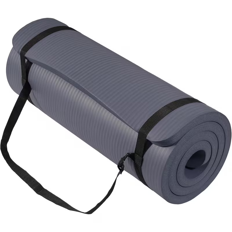 BalanceFrom GoYoga Exercise Yoga Mat – Black