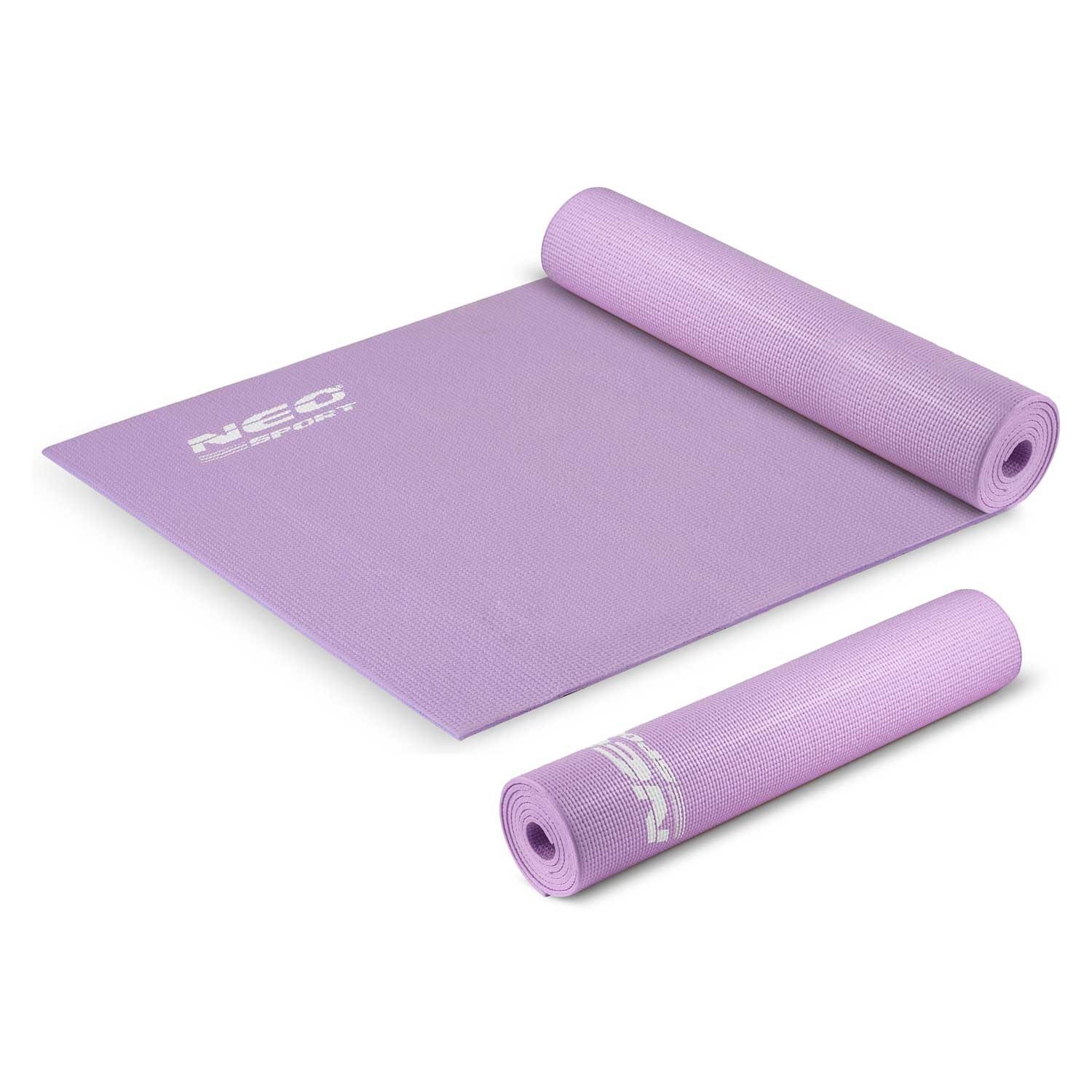 Neo-Sport Fitness Mat 173x61cm Purple – Non-Slip & Waterproof, Ideal
