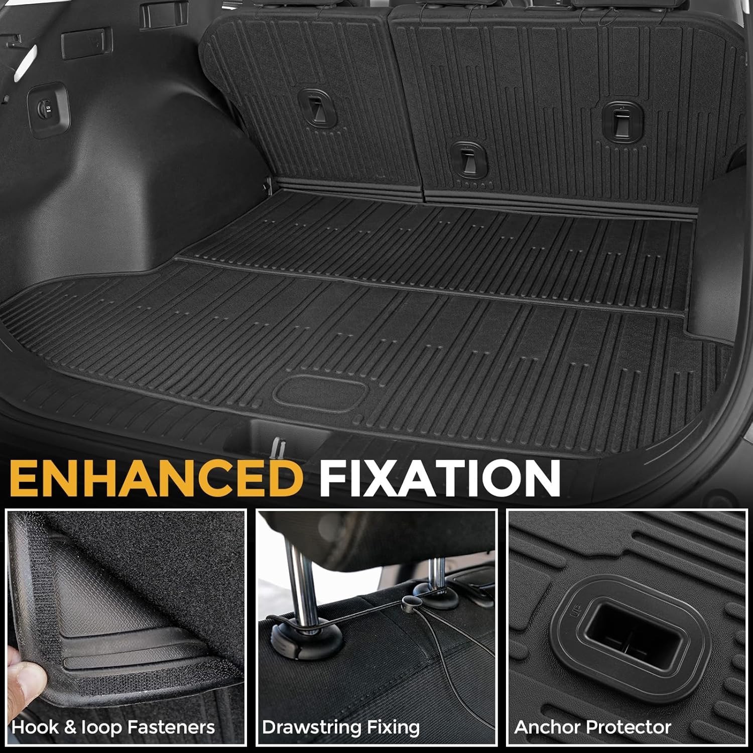 Floor Mats for 2023-2025 2026 Kia Sportage Gas, Full Coverage All Weather Flo…