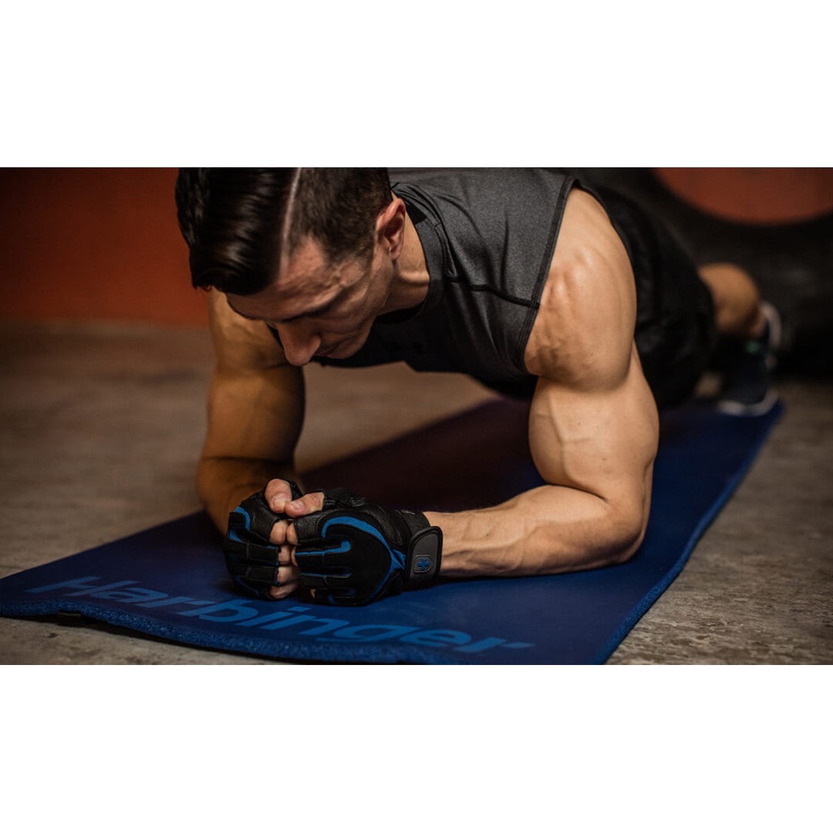 Harbinger Antimicrobial Treated 5/8″ Ribbed Durafoam Mat