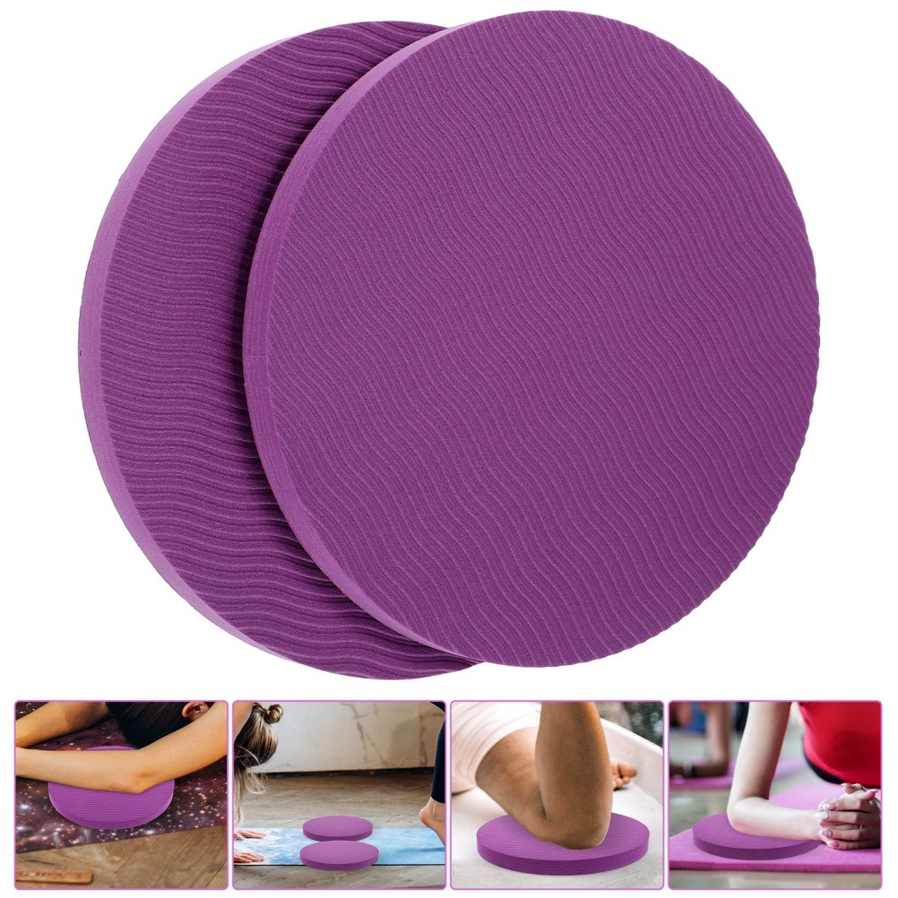 2Pcs Household Yoga Pad Thick Cushions for Kneeling Elbow Support and Fitness