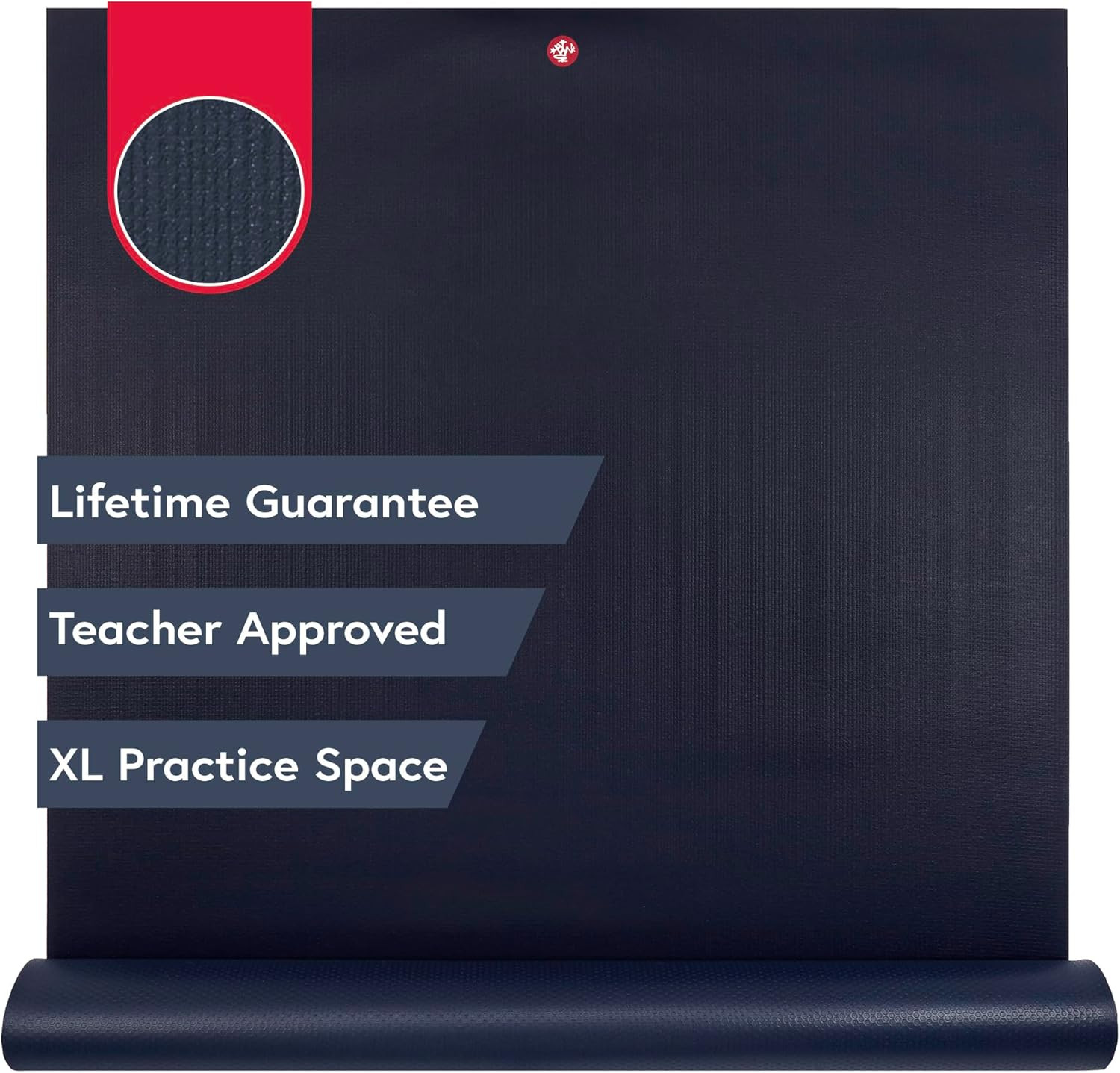 Manduka PRO Long & Wide Yoga Mat 79″ – 6Mm | Lifetime Durability | Hygienic Cons