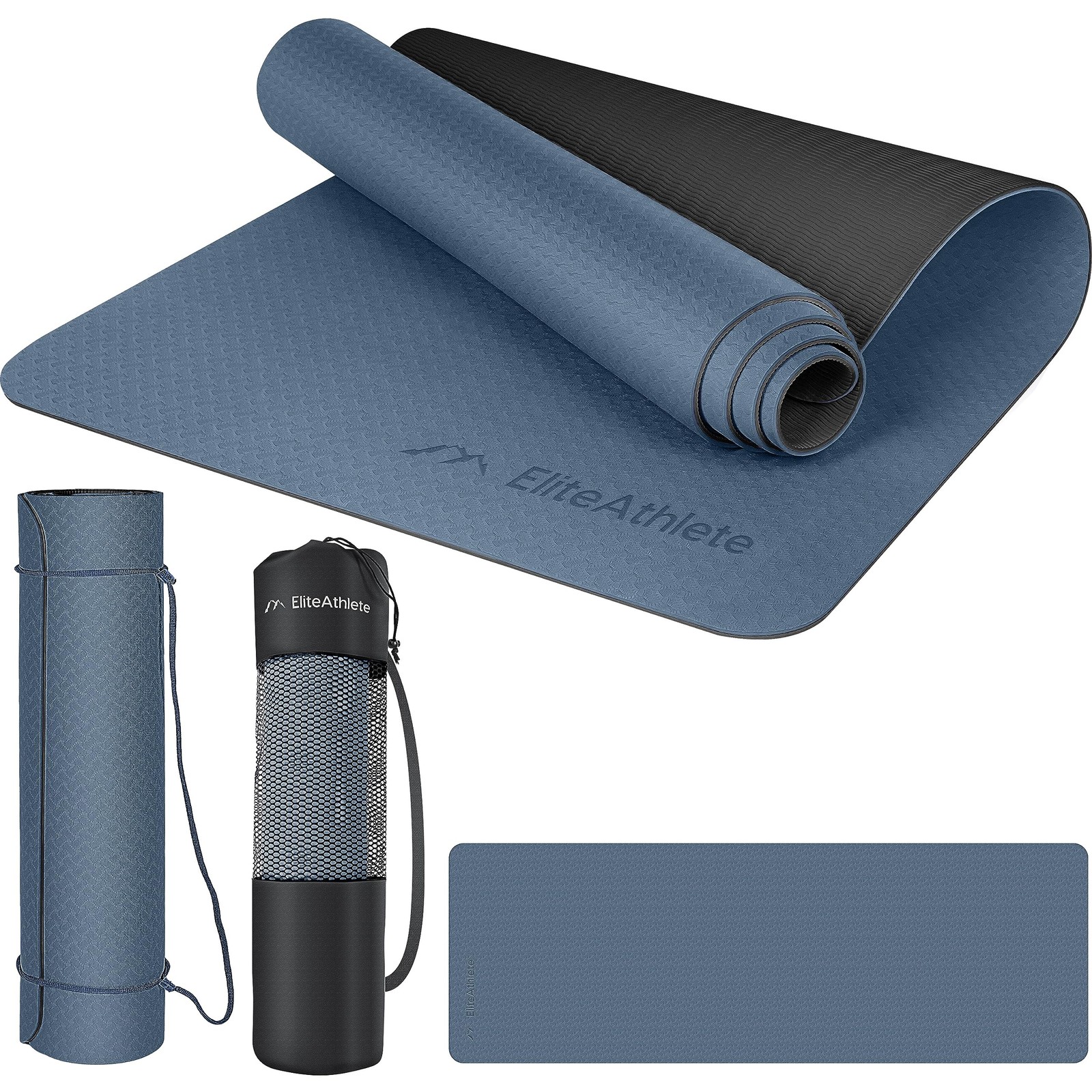 Yoga Mat Sports Mat Fitness Mat Gymnastics Mat Padded & Non Slip F…