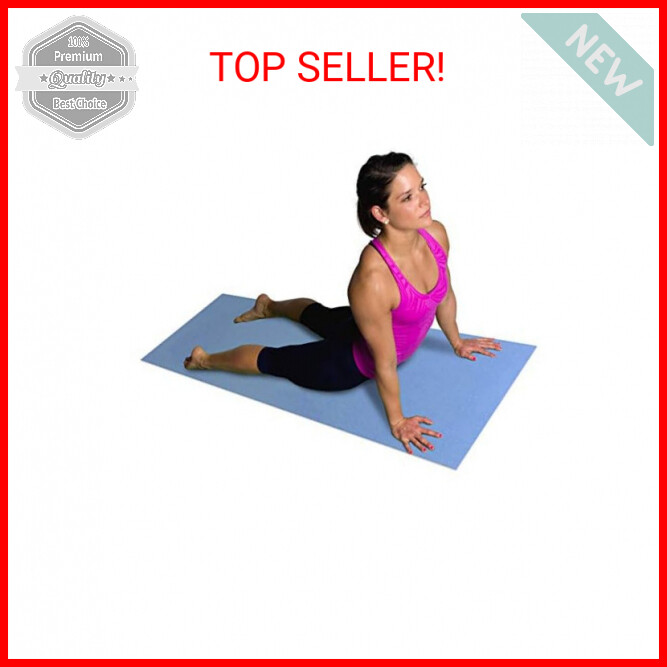 CAP Yoga 1/4 Inch Non Slip Exercise & Fitness Yoga Mat | Multiple Colors