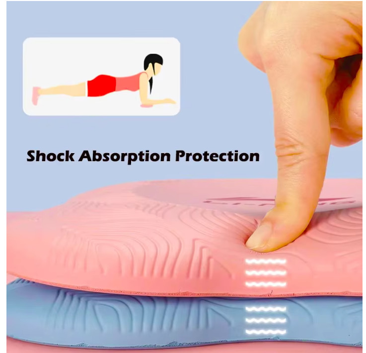Yoga mat fitness mat knee pillow knee pads non-slip knee pad Pilates 2pcs