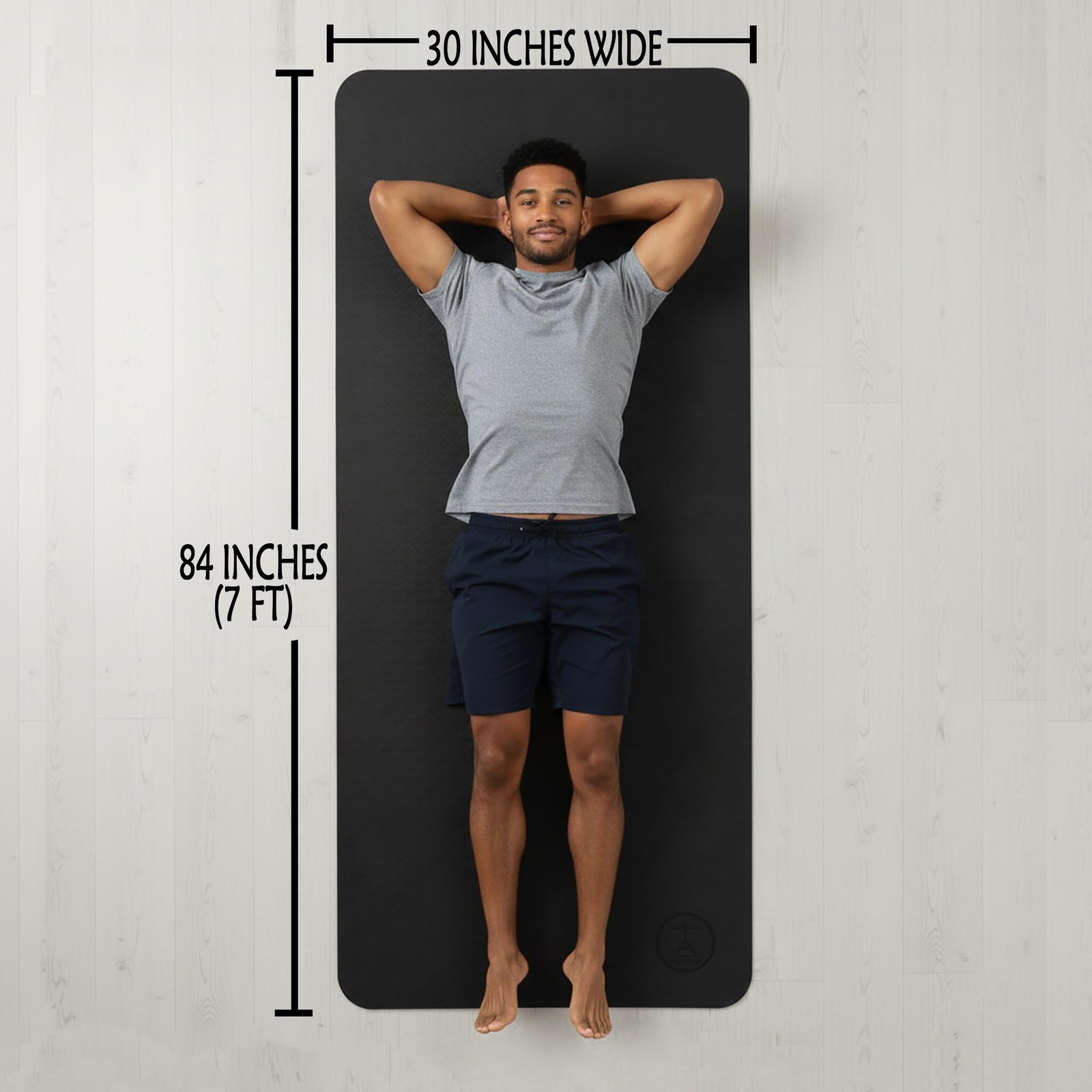 Extra Large Yoga Mat 84 x 30, XL Yoga Mat Extra Wide & Long, 6mm Thick Large …
