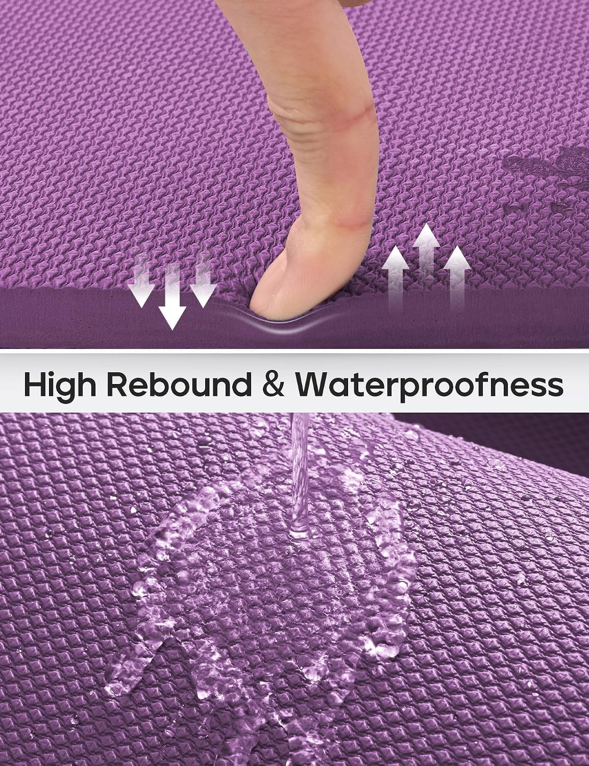Yoga Knee Pads Cushion Non-Slip Yoga Mat Thick Yoga Accessories for Women Workou