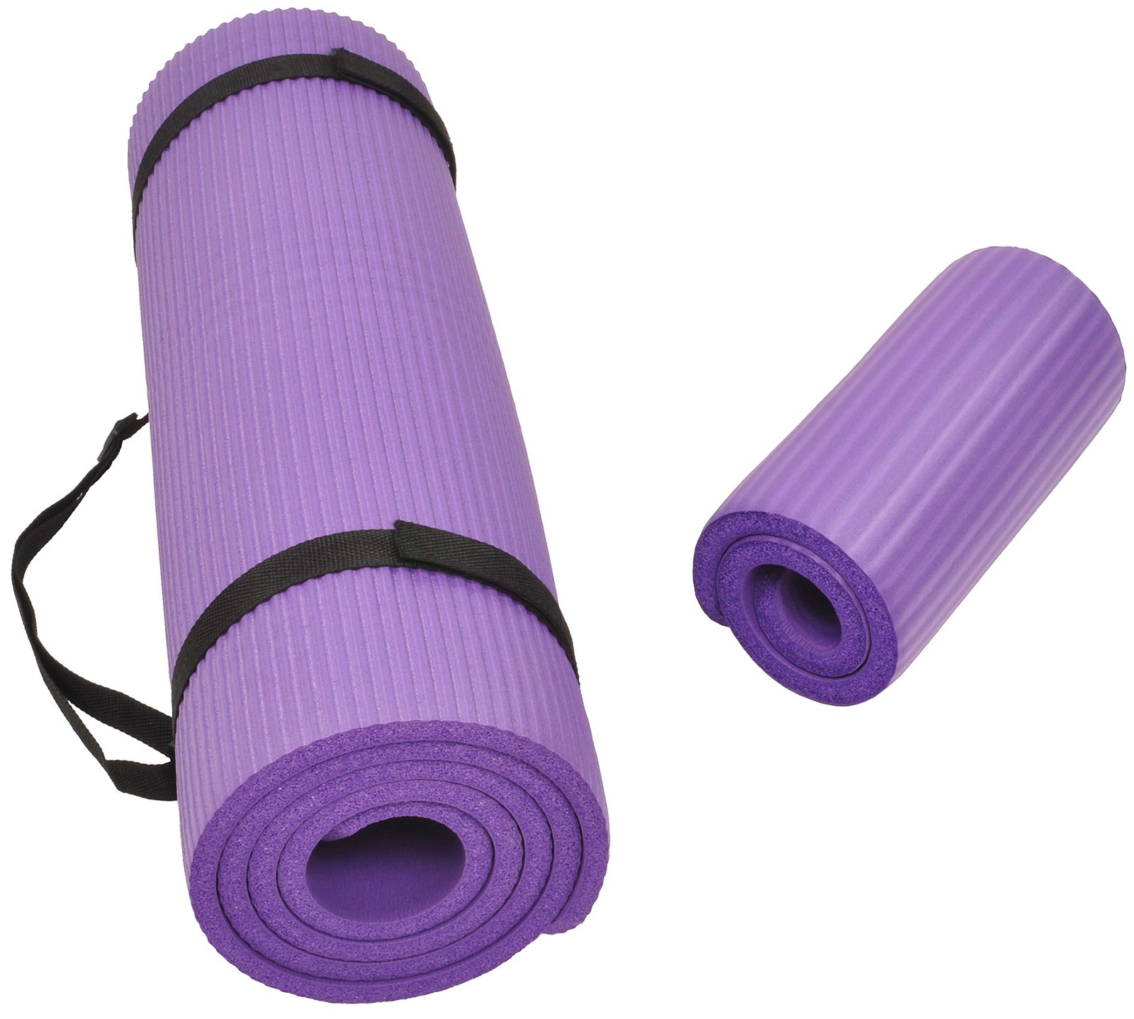 All Purpose 1/2-Inch Extra Thick High Density Anti-Tear Exercise Yoga Mat and…