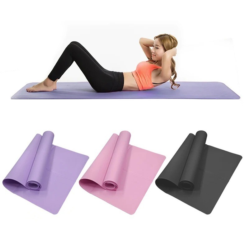 4MM Thick EVA Yoga Mats Anti-slip Sport Fitness Mat Blanket For Exercise
