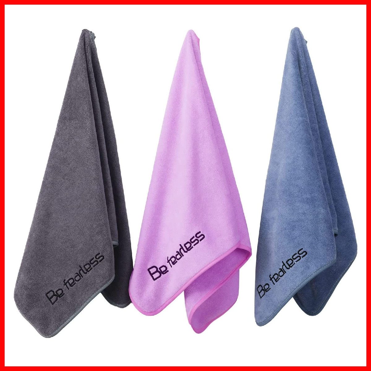 Wuwahold Microfiber Gym Towels Bigger Size Super Soft For Exercise Fitness