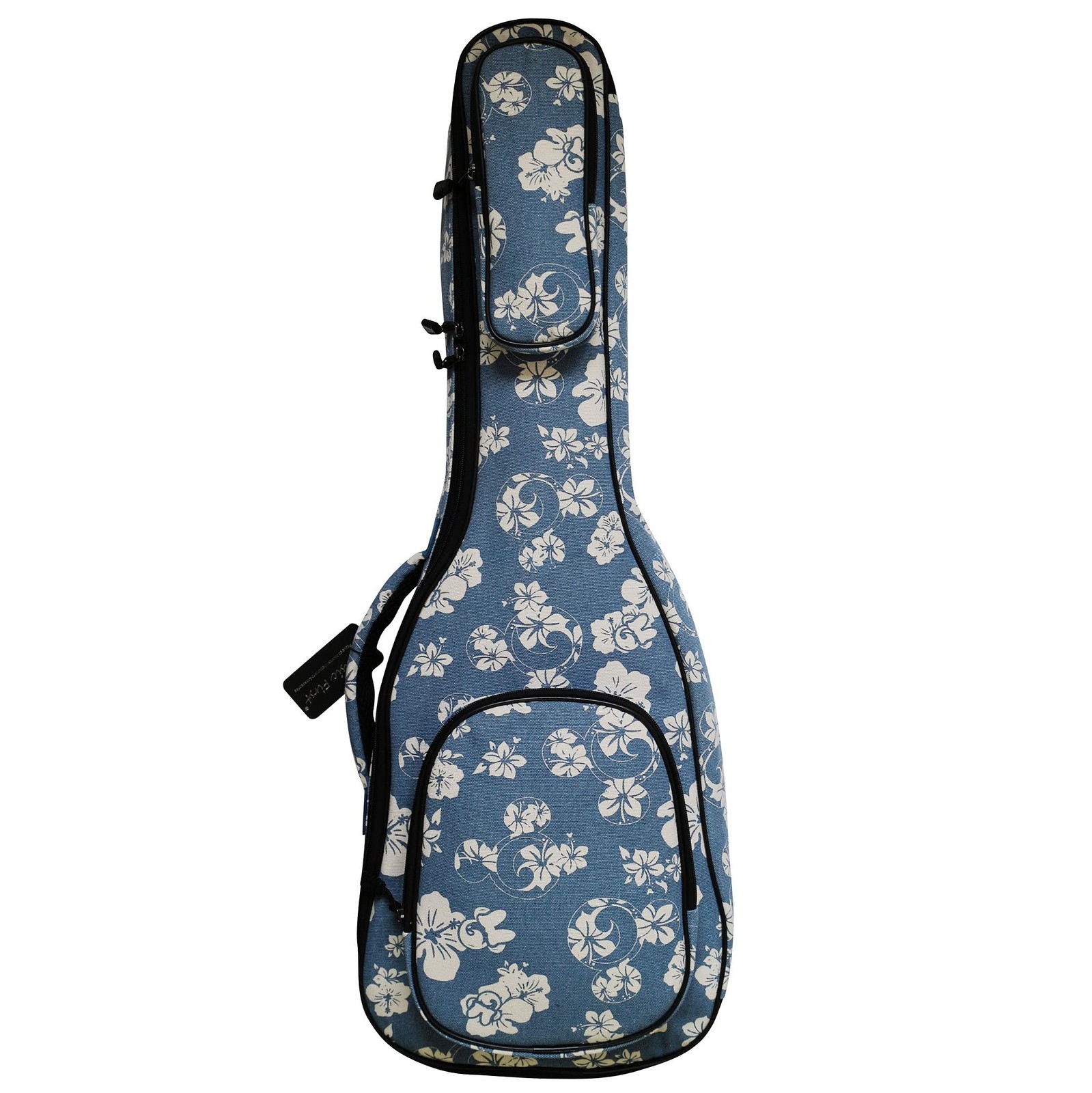 MUSIC FIRST Original Design 0.6″ (15mm) Thick Padded Hawaii Style “Blue an