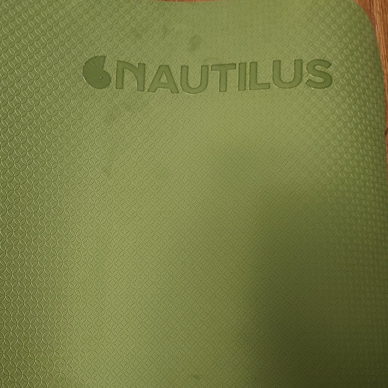 Nautilus Non-Slip Green Yoga Mat Set of 2 for Yoga and Pilates