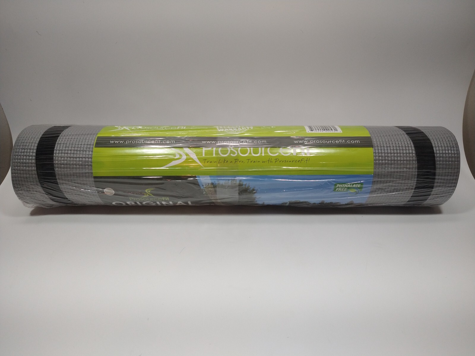 ProSourceFIT 1/4″ thick 72″L x 24″w YOGA MAT (new) GREY