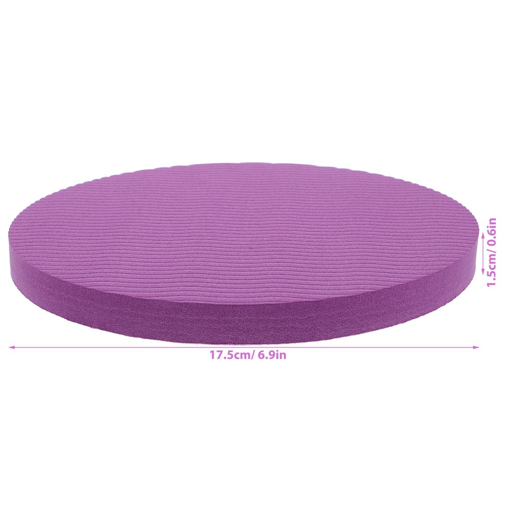 2Pcs Thick Yoga Mat Cushions for Knees Elbows Wrist Support Home Exercises