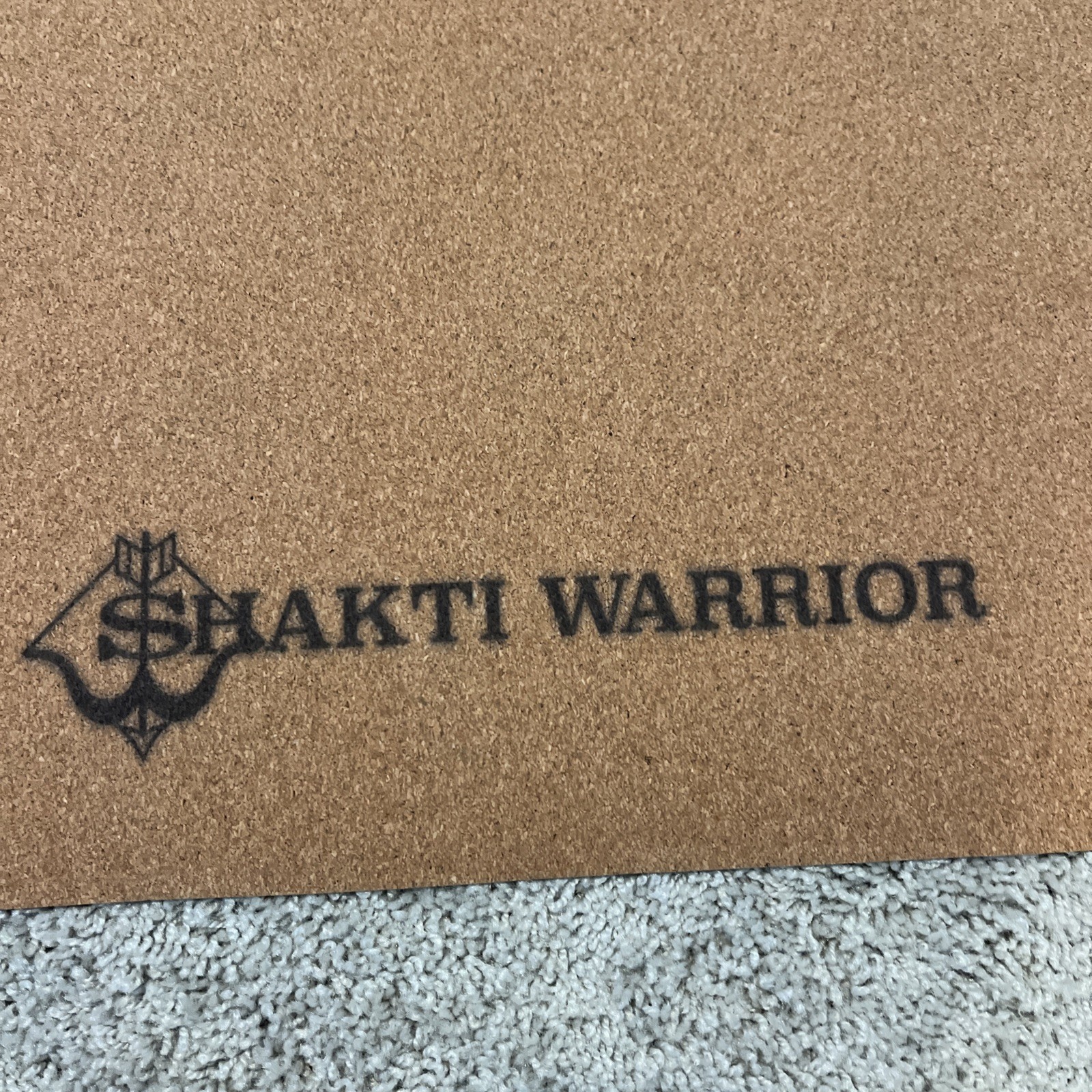 Shakti Warrior cork/rubber XL yoga mat