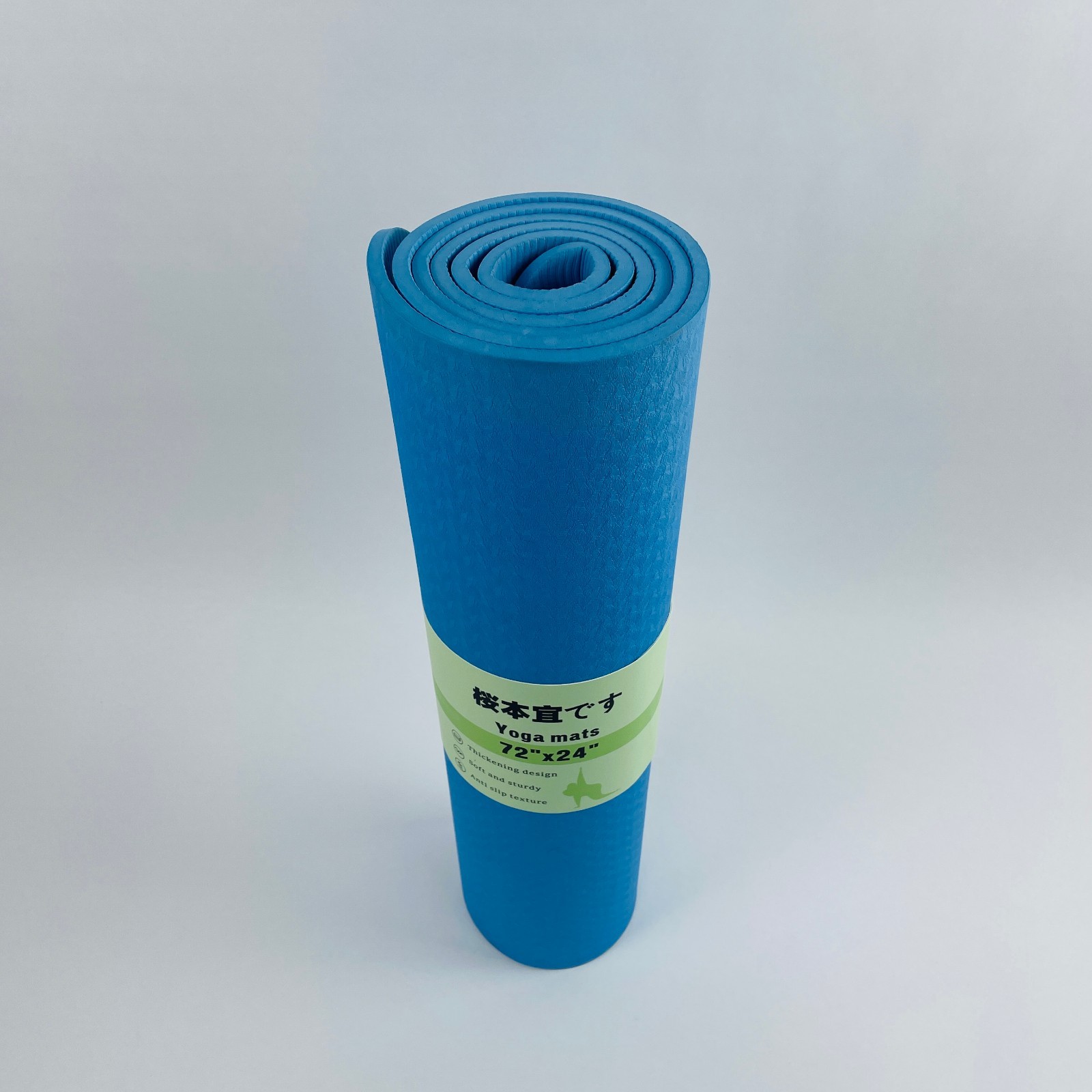 72 x 24 Inches Yoga Mats, 0.2″ Thick, Fitness & Exercise Mat For Fitness and Gym