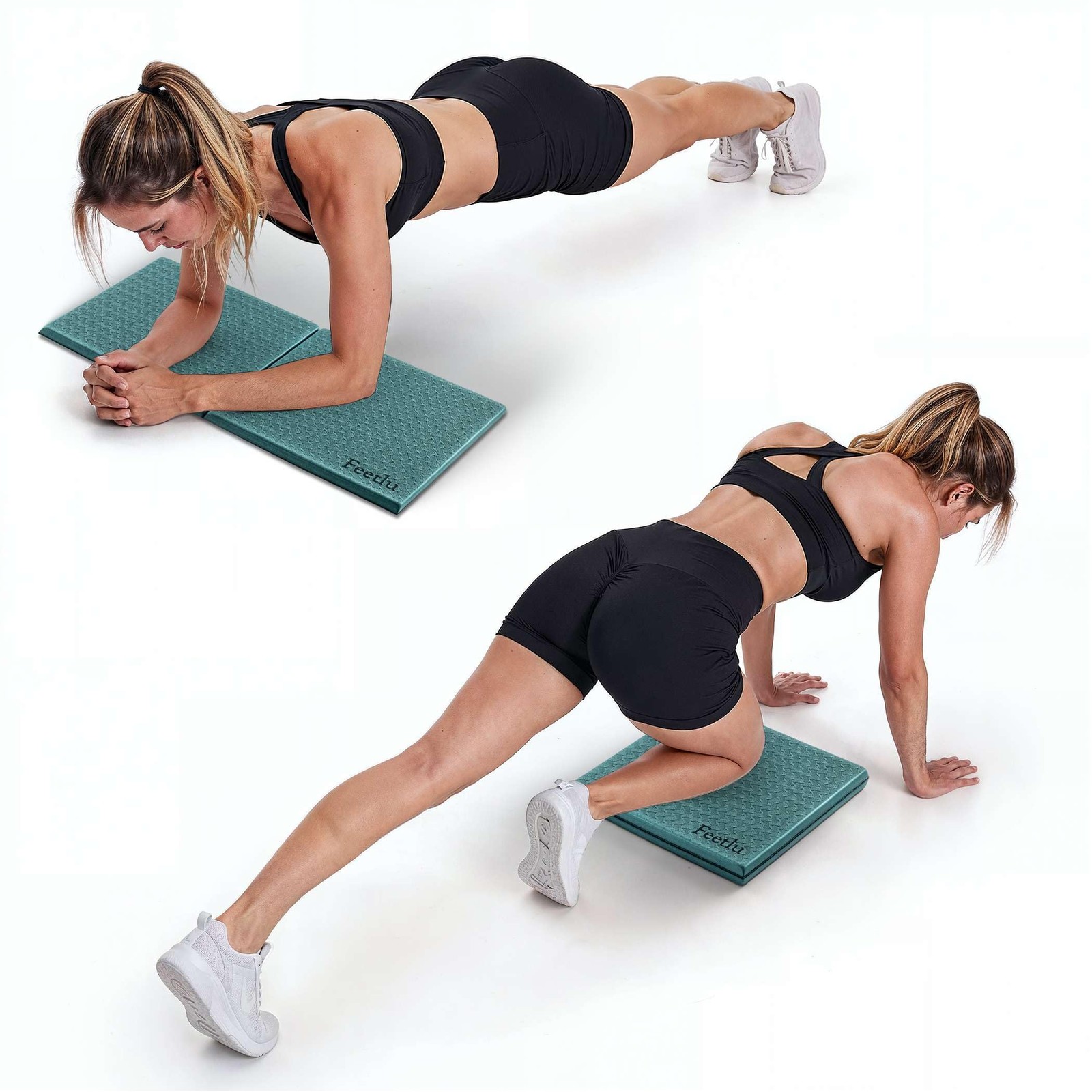Cushioned Yoga Knee Pad – 24” x 12” x 1/2” Extra-Thick Support for Workouts, …