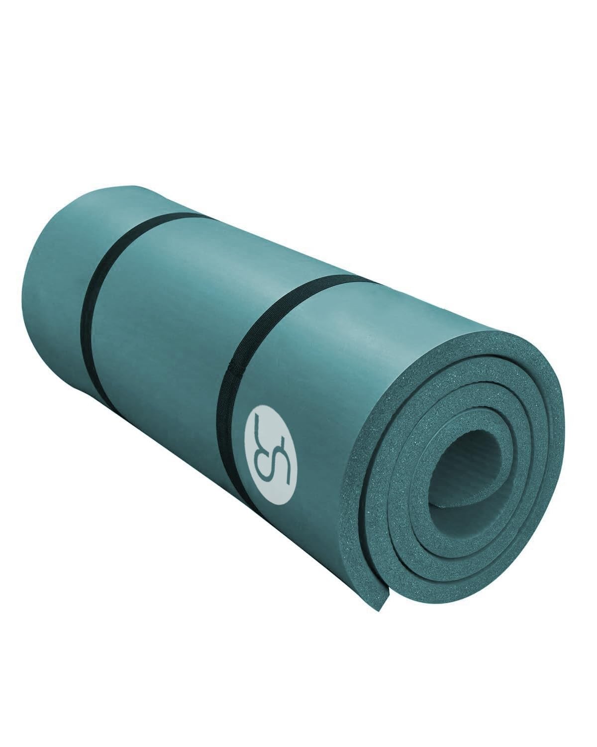 Thick Yoga Mat 195×61×2cm NBR Fitness Mat Gymnastics Mat for Pilates Gym W…