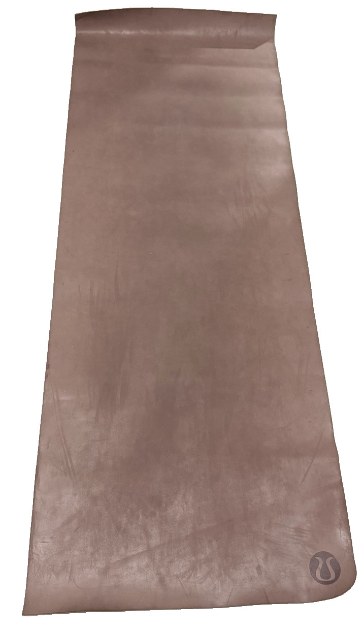 Lululemon Reversible Yoga Mat 3mm Brown 71×26 Hot Yoga Non Slip Fitness Mat