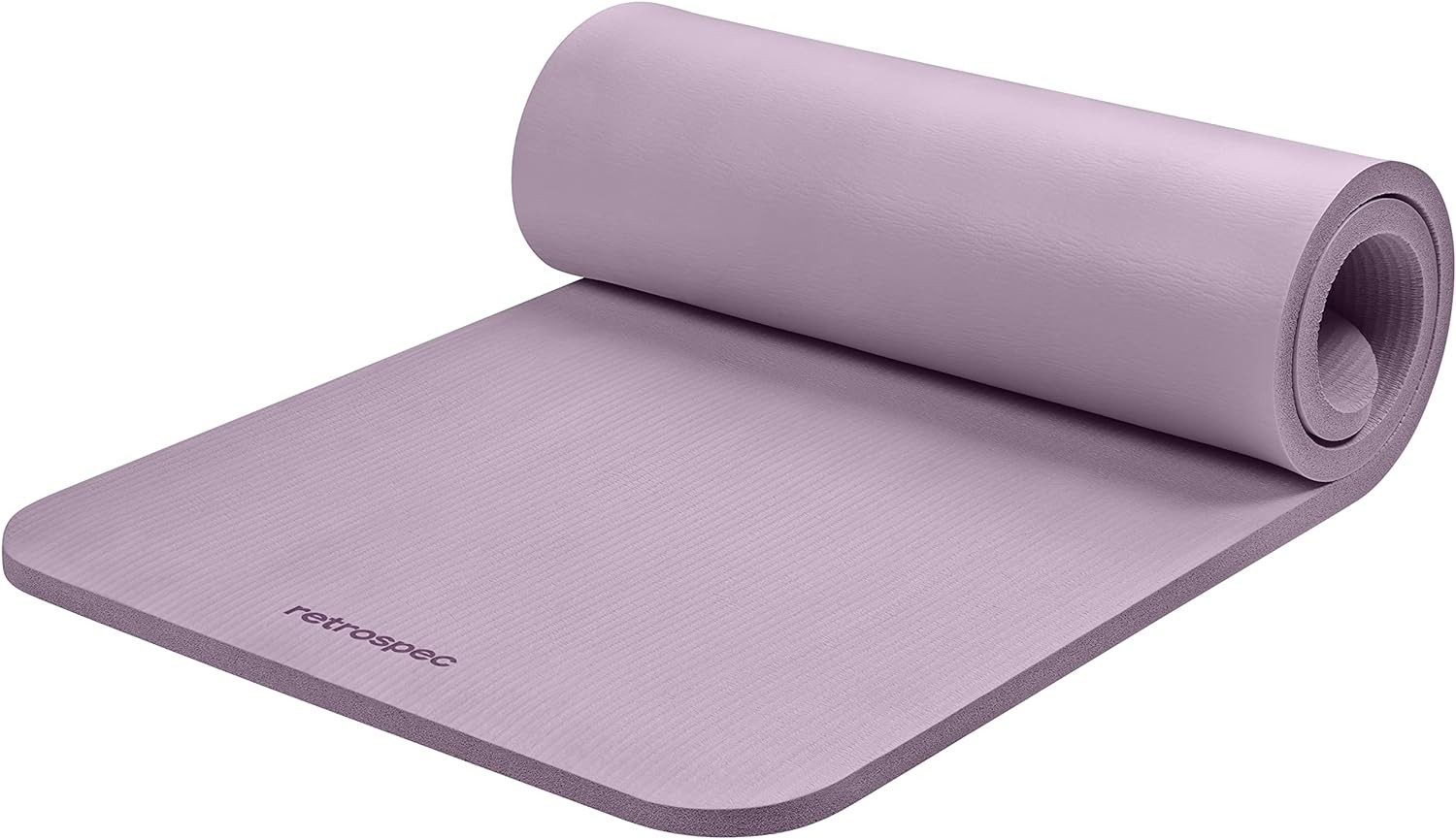 1″ Thick Yoga Mat Non-Slip w/ Strap Pilates Exercise Home Fitness