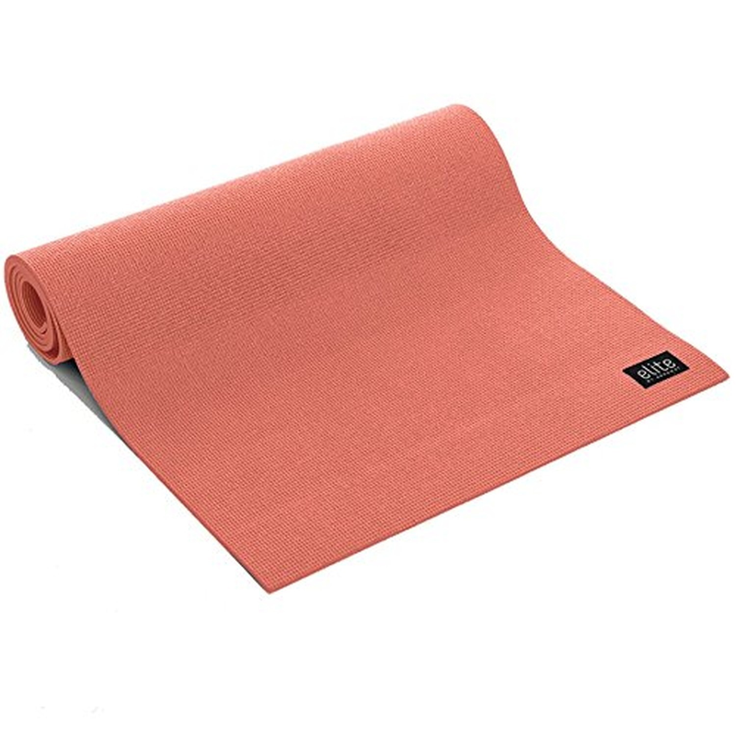 Aeromat Elite Yoga/Pilates Mat 6mm (1/4″) Thick, phthalates-Free PVC Coral