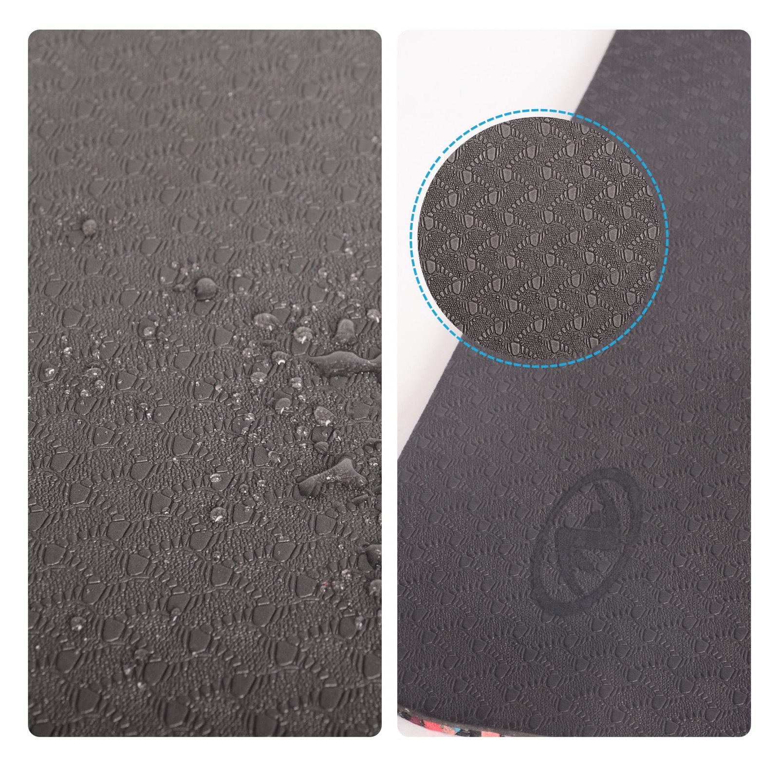 Yoga Mat, TPE with EPDM, 72inx24inx6mm
