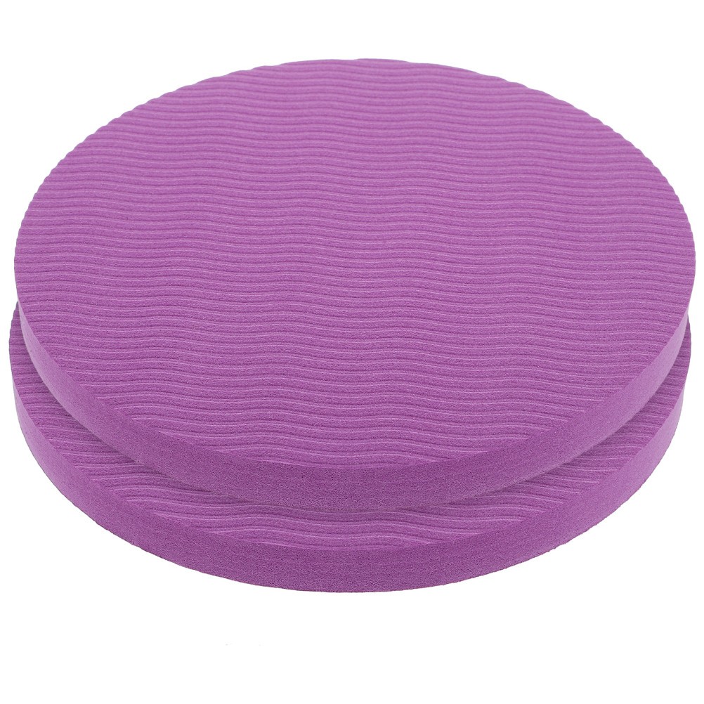 2Pcs Thick Yoga Mat Cushions for Knees Elbows Wrist Support Home Exercises