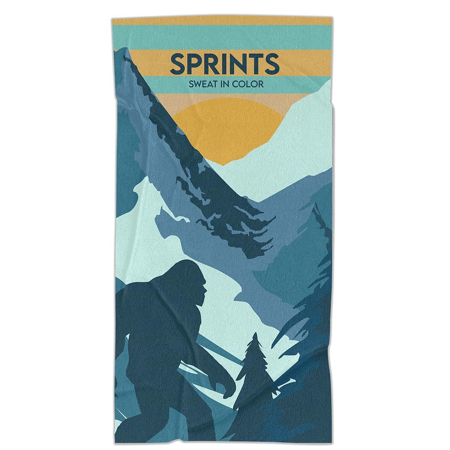 Sprints Athletic Running Towel, Full-Sized, Car Seat Cover – Moisture Wicking…