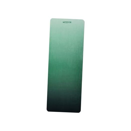 Yoga Mat, 4mm Cushioned Exercise Mat for Yoga, Pilates, Home Jade Ombre Suede