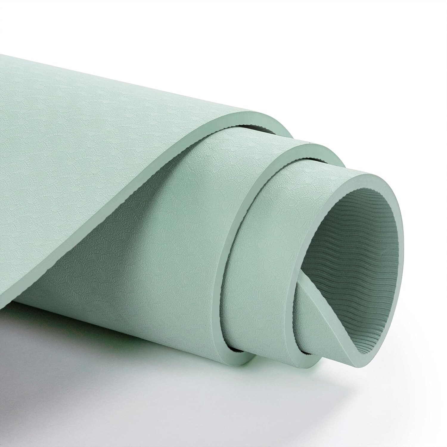 Yoga Mat Non Slip, Pilates Fitness Mats, Eco Friendly, Anti-Tear 1/4″ Thick Y…