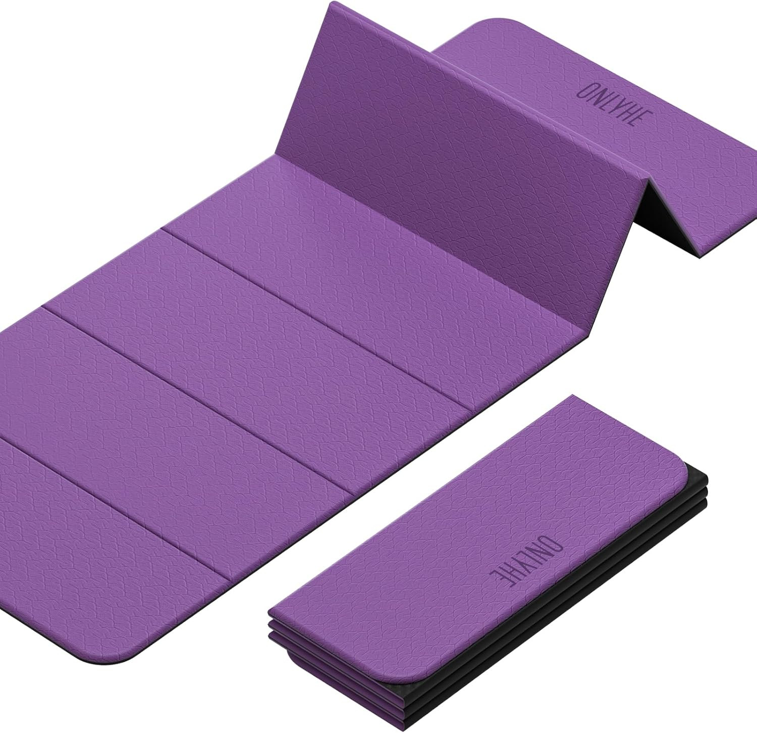 Thick Foldable Yoga Mat – Non-Slip Exercise Mat for Home, Travel & Outdoor Use
