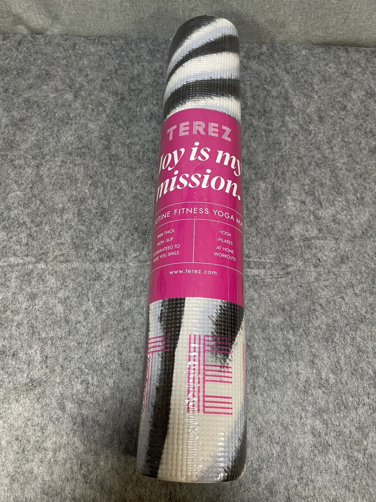Yoga Mat Terrez Painted Zebra