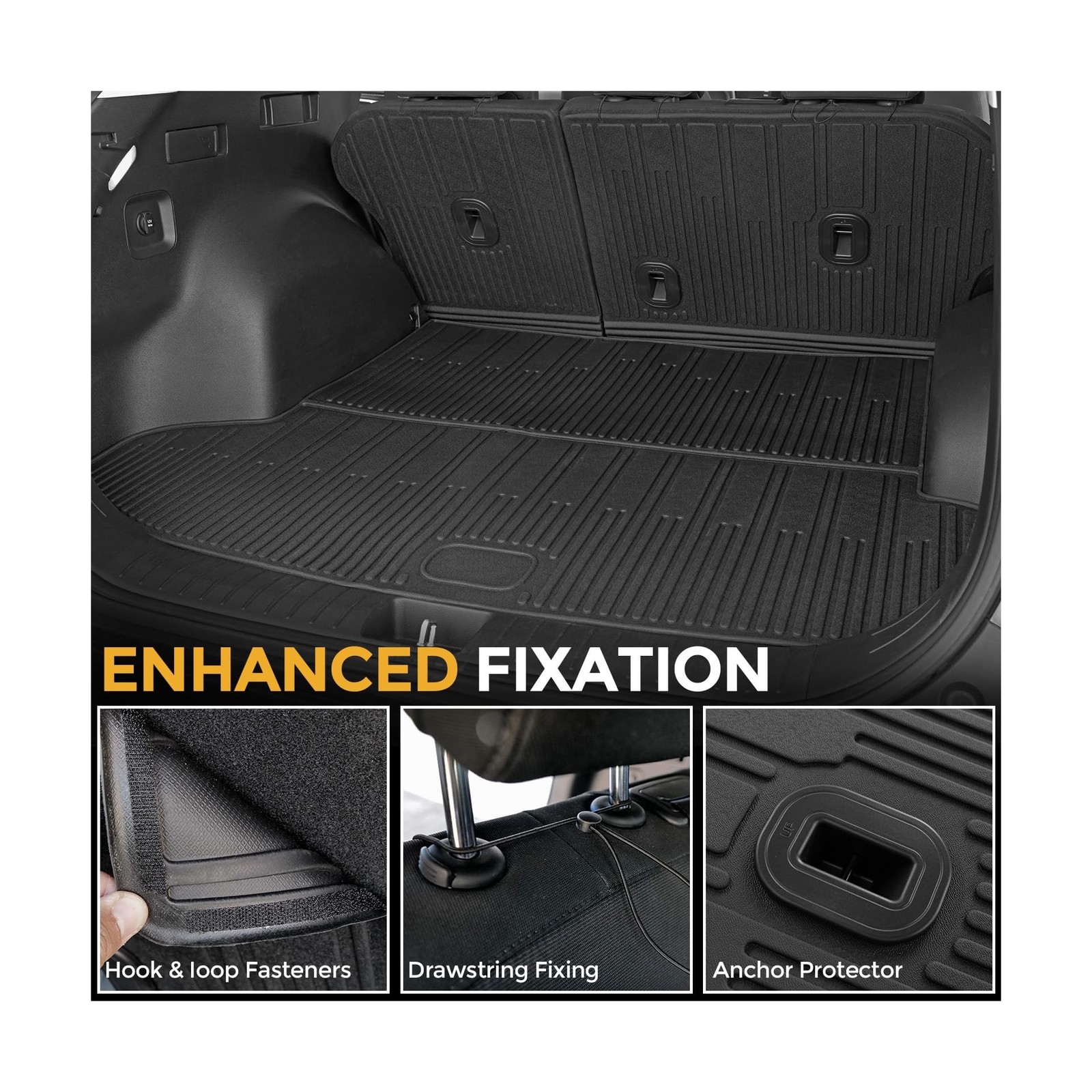 Floor Mats for 2023-2025 2026 Kia Sportage Gas, Full Coverage All Weather Flo…