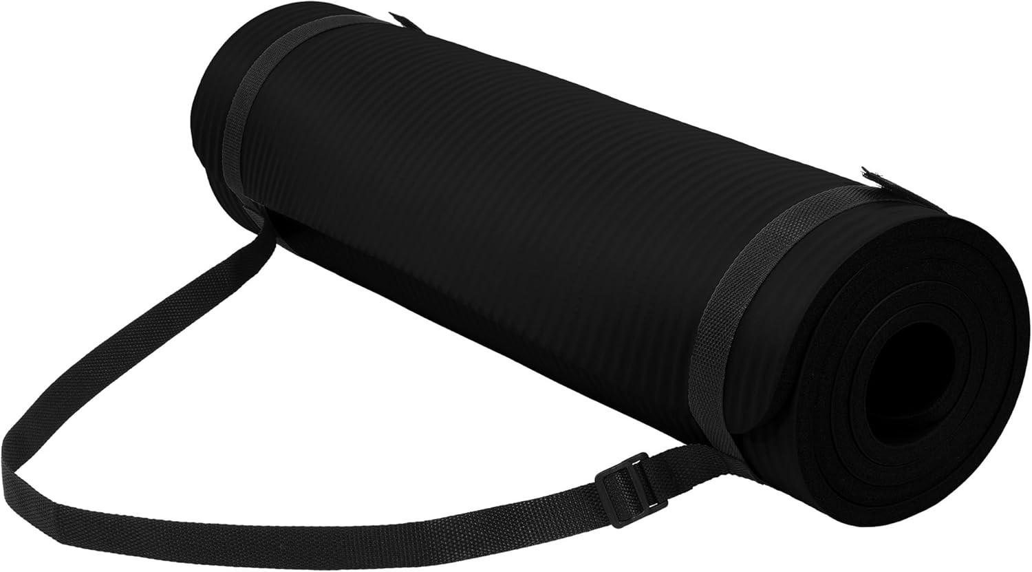 Yoga Mat, 1/2-Inch Extra Thick High Density Exercise Mat, Anti-Tear Exercise Yog