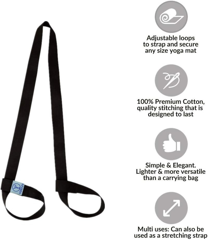 Thick72″ x 24″ x 6mm Yoga Mat Exercise Gym Fitness mat Non slip with carry strap