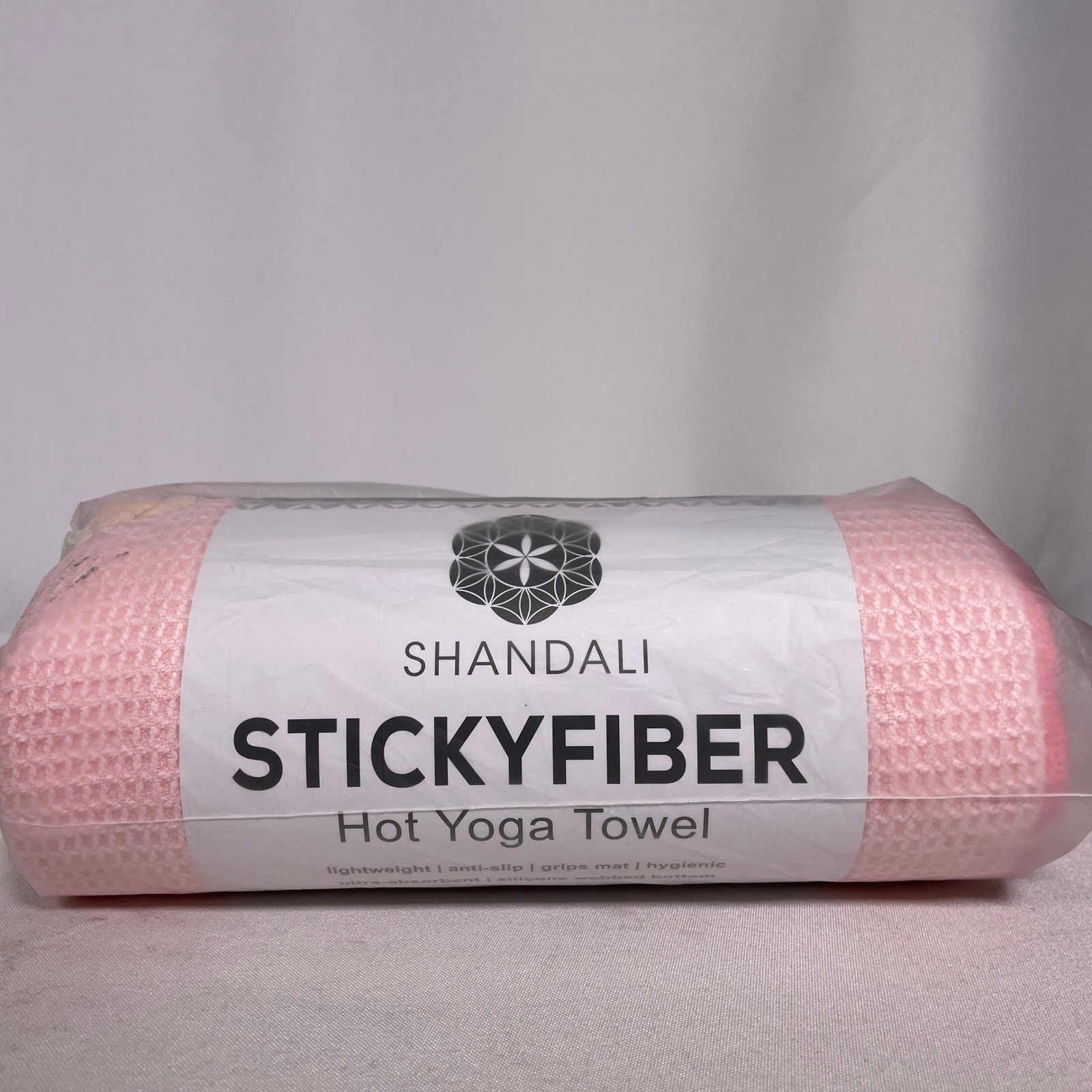 Shandali Hot Yoga Towel – Stickyfiber Yoga Towel – Mat-Sized Microfib NEW