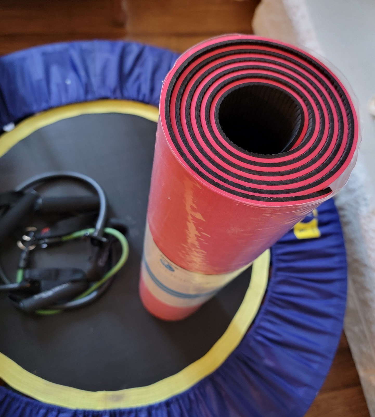 Quick Flex Yoga Mat Pink Exercise Mat