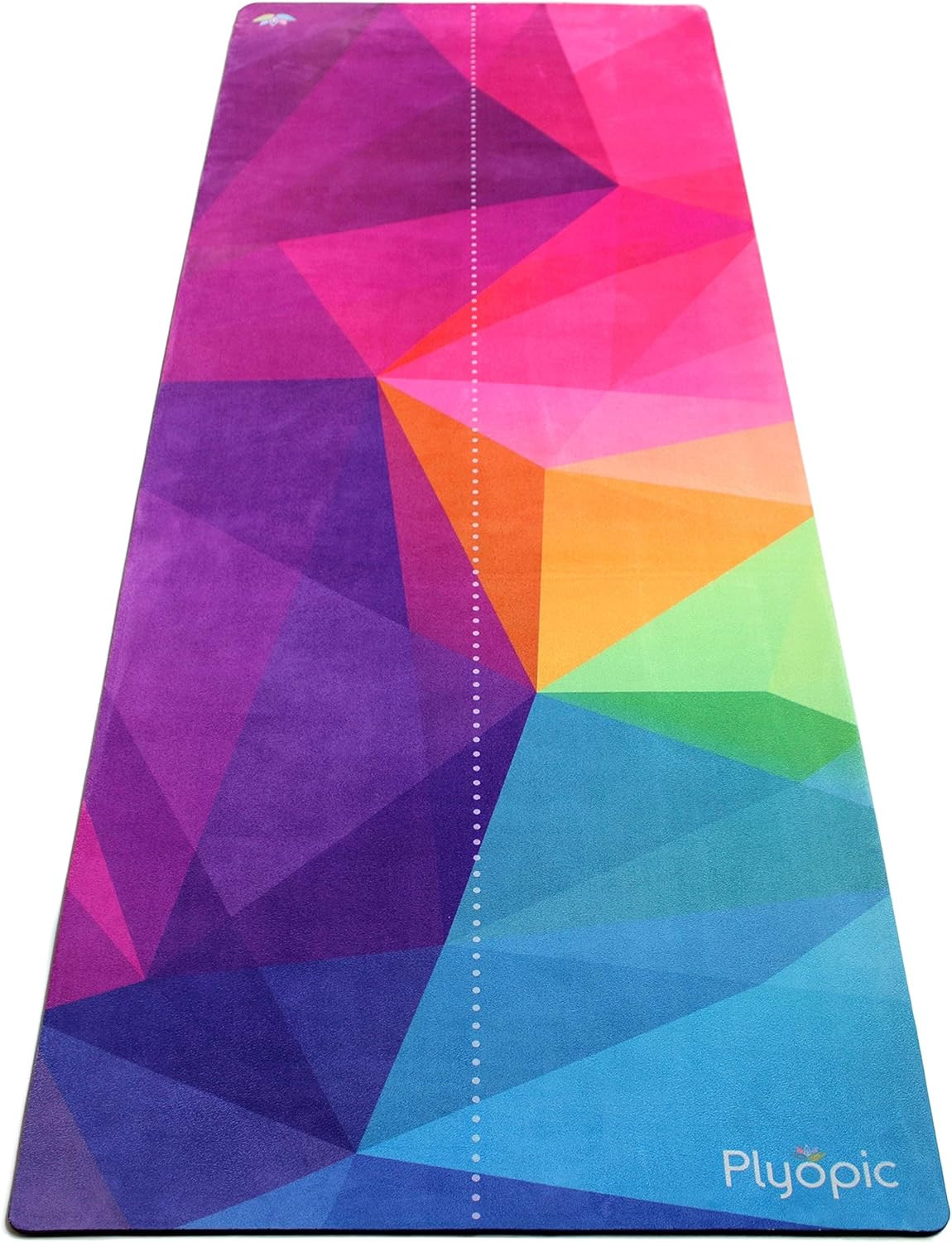 . All in One Yoga Mat | Luxury Sweat-Grip Mat/Towel Combo | Ideal for Yoga, Hot
