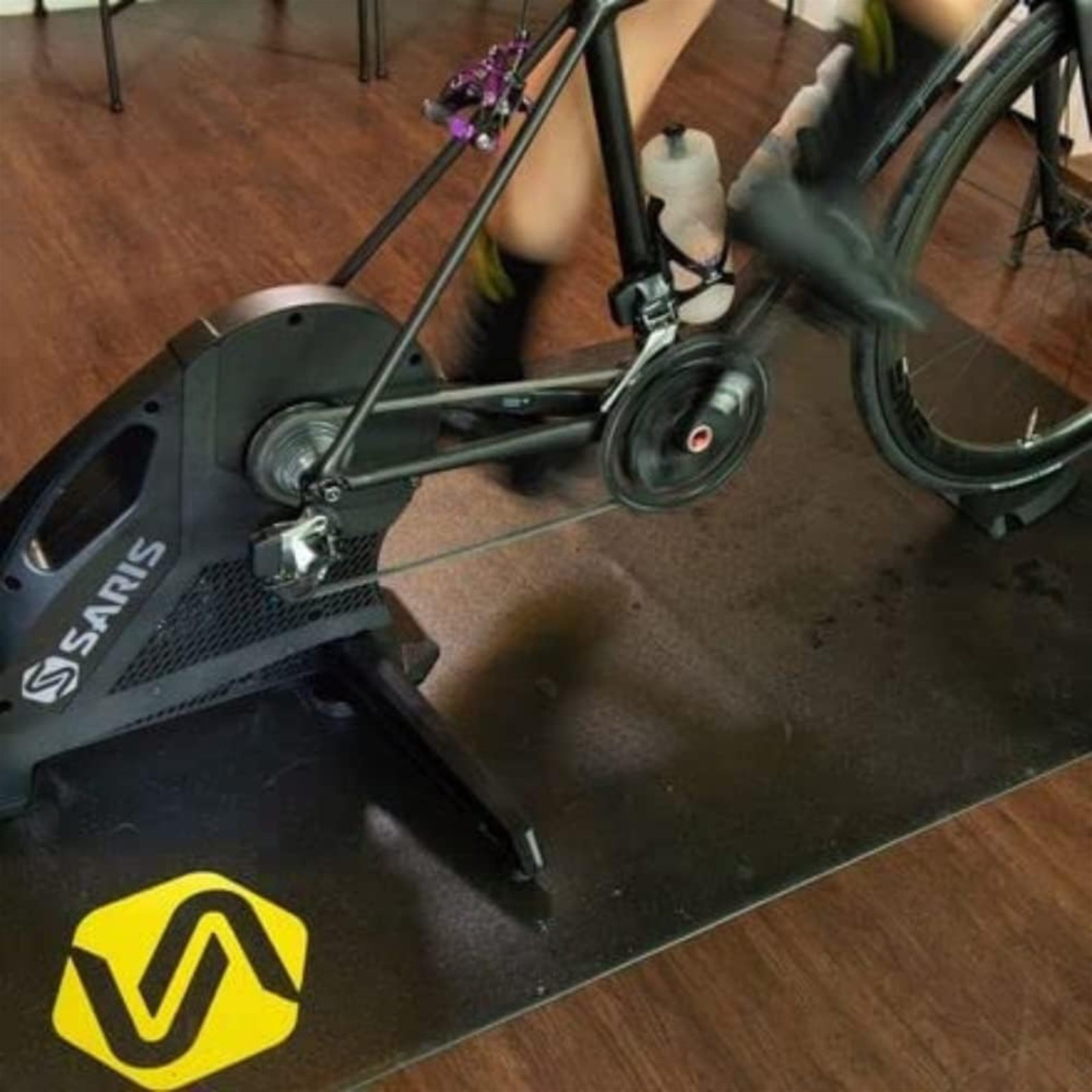Saris Trainer Accessory Mat PVC Foam Non Slip Surface Floor Protection Pad