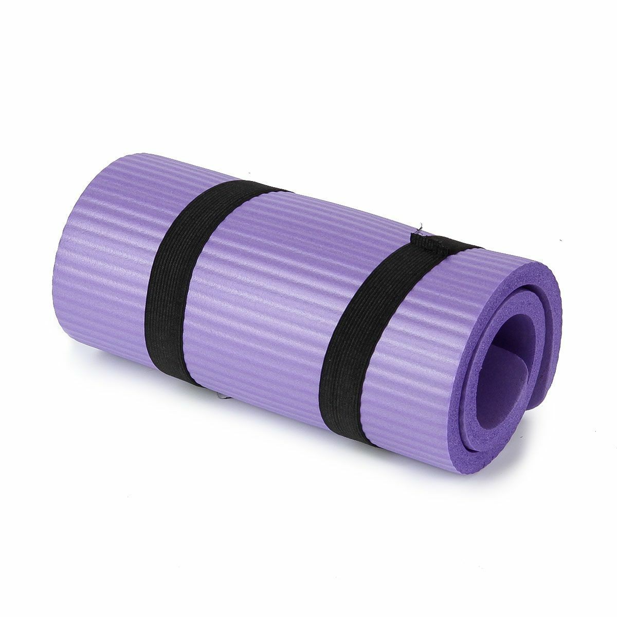 Yoga Mat with Carrying Strap Extra Thick High Density Exercise Gym Pad Non Slip