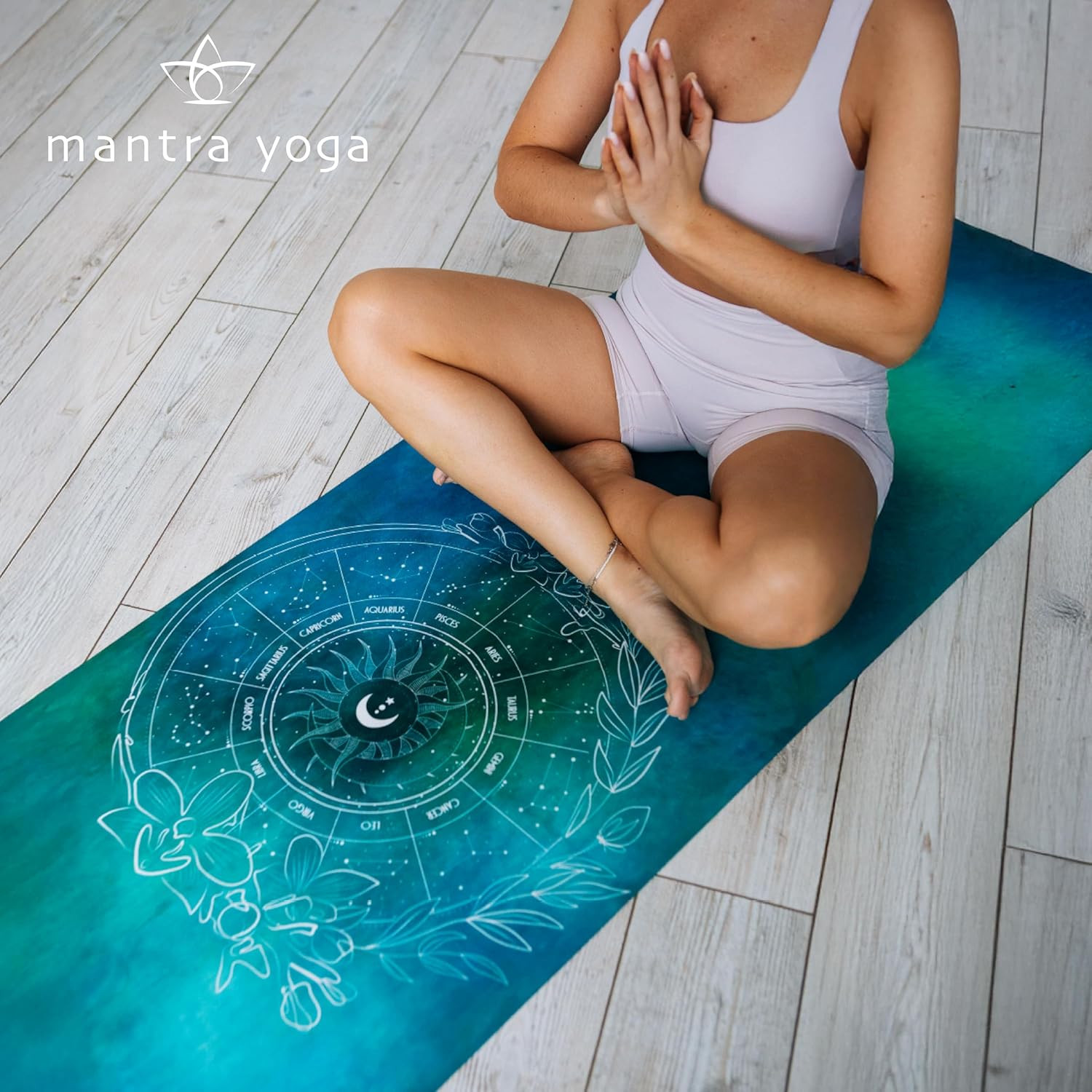 Eco-Friendly Foldable Yoga Mat with Knee Pad – Lightweight & Portable 72″x24