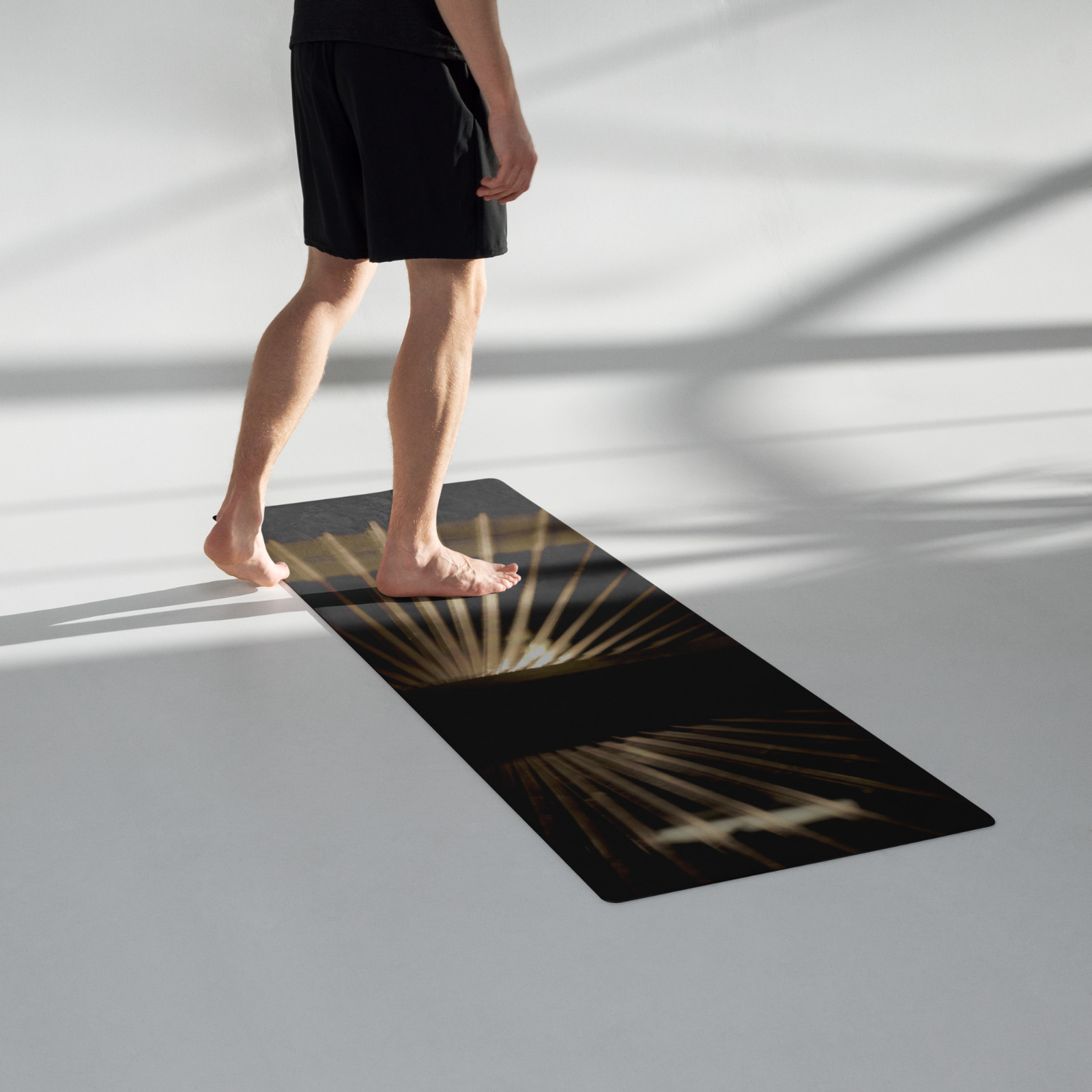 Yoga Mat Original Art Photo Surya,Salute,Sankrit – Limited Edition of 137
