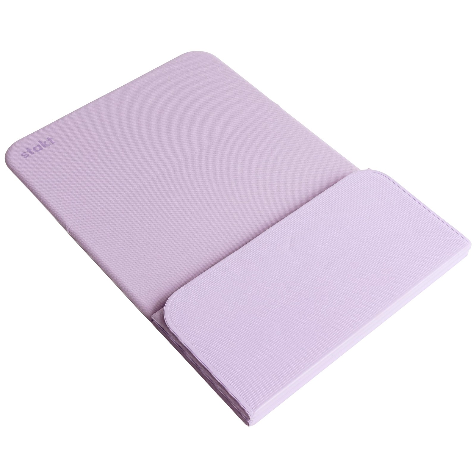 Foldable Yoga Mat Pro, 2 in 1 with Premium Textured Grip, Non Slip, Folding E…