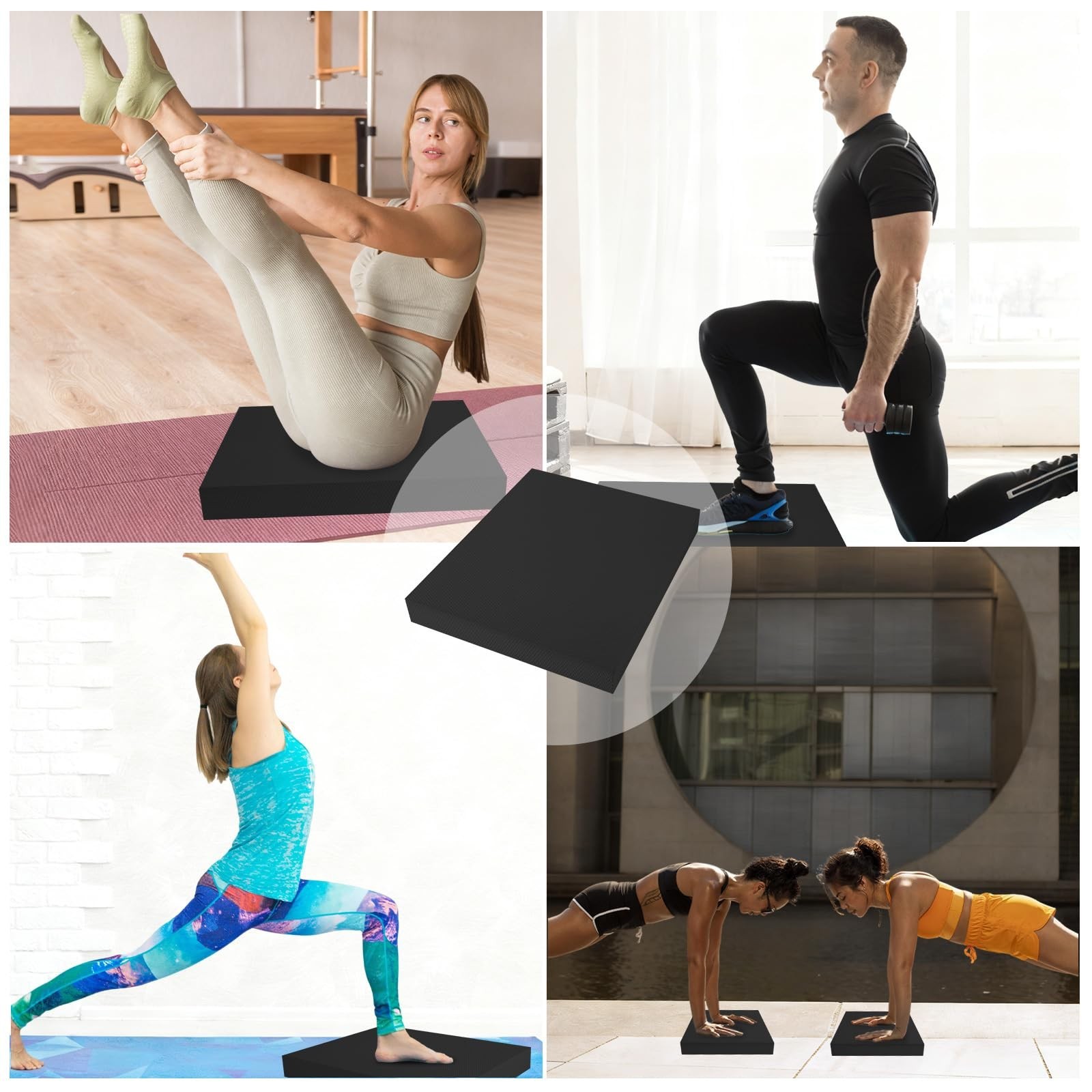 Balance Pad – Stability Trainer for Balance, Stretching, Physical Therapy,