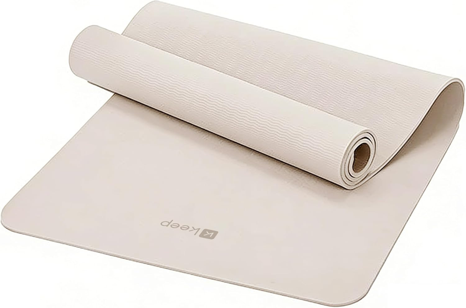 Keep 72″ x 24″ TPE Yoga Mat Non Slip, 1/4 Inch (6mm) Exercise Mat for Home Worko