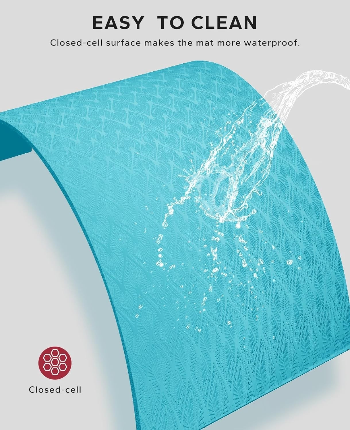 Extra Large Yoga Mat 72″x48″/78″x54″ 1/4″ & 1/3″ Thick Non-Slip Durable
