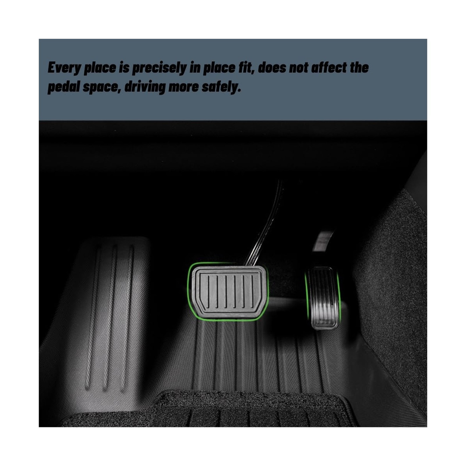Floor Mats for Tesla Model 3 2024 2023 2022 2021,TPE All Weather Protection F…