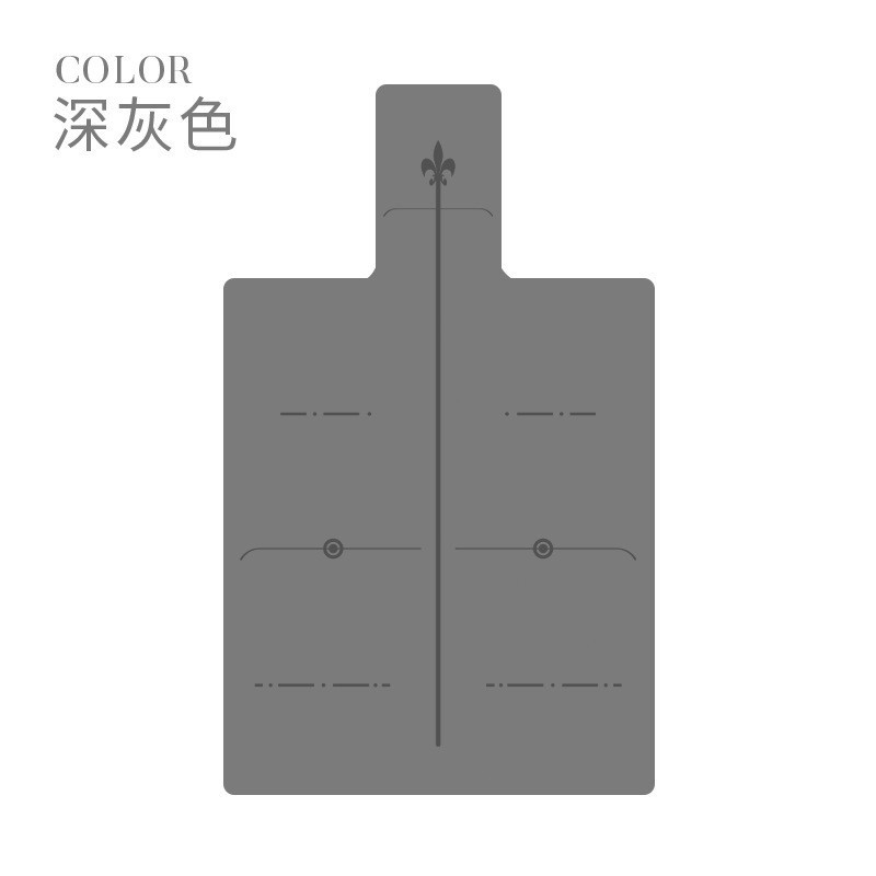 Foldable Yoga Mat Non-Slip Exercise Mat with Carry Bag for Home Gym Dance