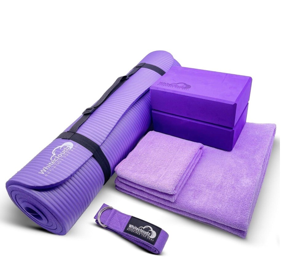 Yoga Kit, 6-Piece Yoga Mat Set for Home Workouts