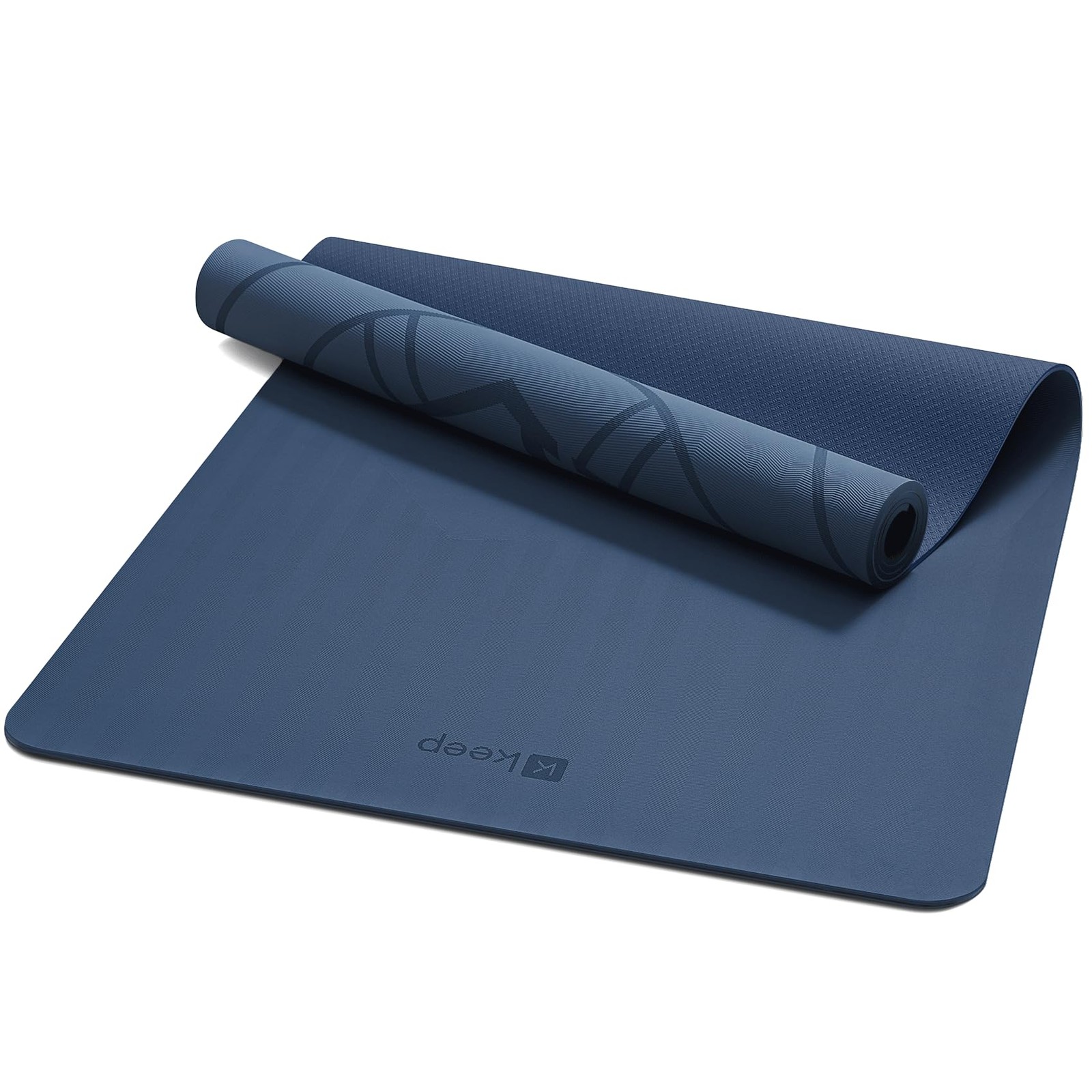 Large Yoga Mat 79″x39″ for Men, 7mm Extra Thick & Oversized Exercise Mat, Non…